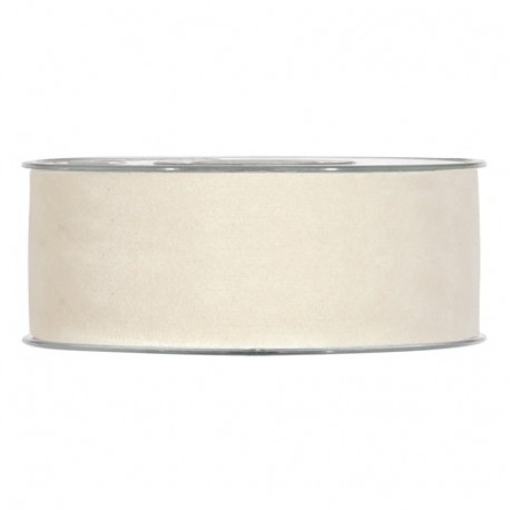 NASTRO DOUBLE VELVET MM40X7MT LIGHT CREA NASTRO DOUBLE VELVET MM40X7MT LIGHT CREA