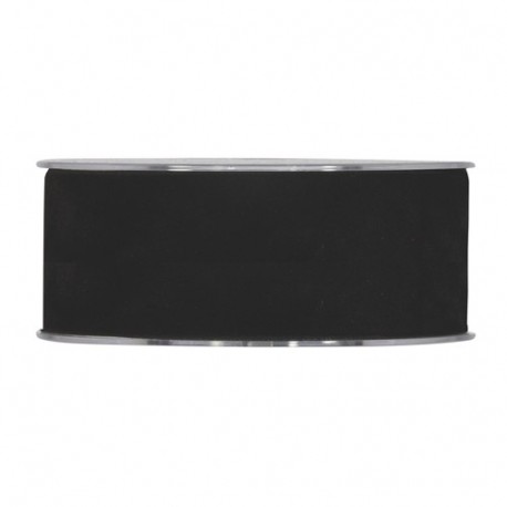 NASTRO DOUBLE VELVET MM25X7MT BLACK  -