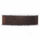 NASTRO DOUBLE VELVET MM25X7MT DARK BROWN