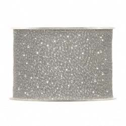 NASTRO GLITTERING MM63X20MT SILVER  -
