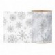 NASTRO ORGANZA SNOWFLAKES MM100X20MT ARG