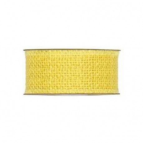 NASTRO JUTA MM40X9MT GIALLO  - 4302G 25