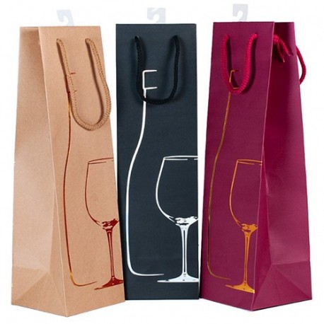 SHOPPER BOTTIGLIA 12X12X41 DELUXE -