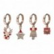 ORECCHINI ROSE GOLD CHRISTMAS  - 82133