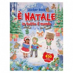 STICKER BOOK2 E' NATALE  - 9788861429567