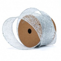 NASTRO SPARKLING MM63X10MT SILVER  -