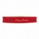 NASTRO MERRY CHRISTMAS MM15X20MT RED  -