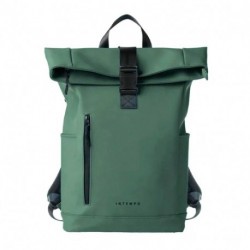 ZAINO IN GOMMA ROLL-TOP DROP2GO VERDE