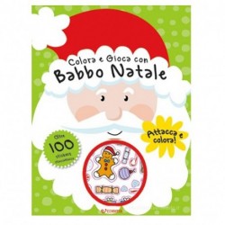 COLORA E GIOCA2 -BABBO NATALE - 41685