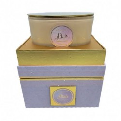 CANDELA LE STELLE 400G CARAMELLO/VANIGLI