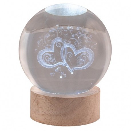 SFERA D.8 CUORI STILIZZATI  - 2289-11