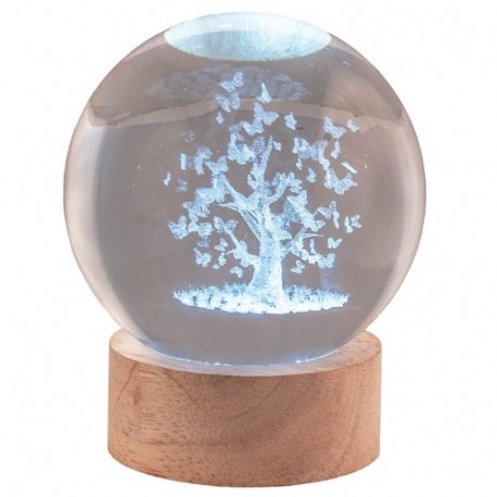 SFERA D.8 ALBERO CON FARFALLE  - 2289-12