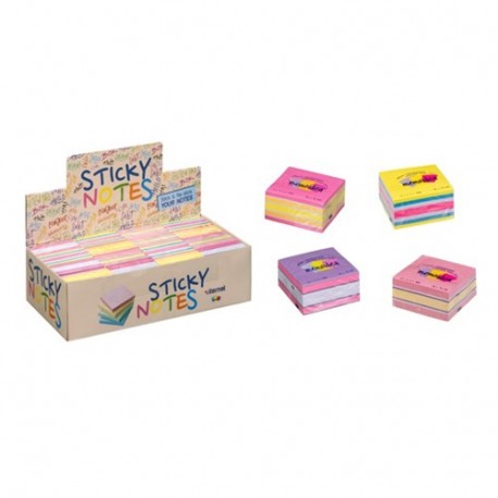 DISPLAY 16 NOTES RIP. 76X76 100F. STICKY DISPLAY 16 NOTES RIP. 76X76 100F. STICKY