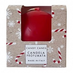 CANDELA PROFUMATA SFERA D6CM  ROSSO