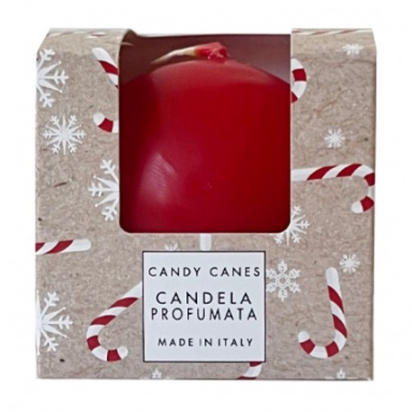 CANDELA PROFUMATA SFERA D6CM  ROSSO