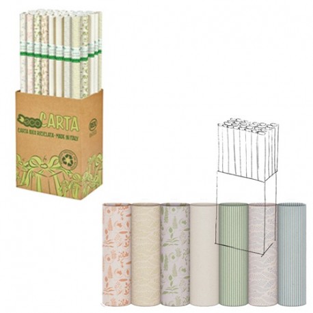 ROTOLO CARTA REGALO MT.2X0,70M FANT. ASS