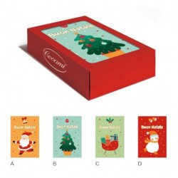 BIGLIETTO BUON NATALE - NA50181BN/12