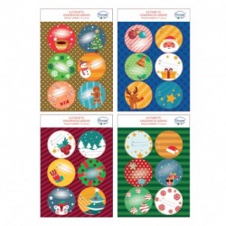 CHIUDIPACCO FOGLIO 17X24 DA 6 ETICHETTE