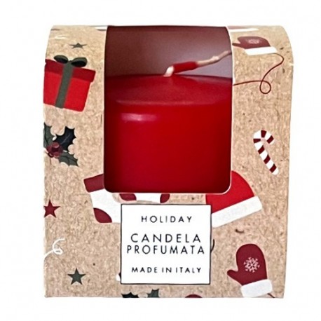 CANDELA PROFUMATA .D6CM H5,5 ROSSO