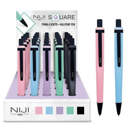 PENNE SQUARE PASTEL EXPO 20 PZ  - 81748