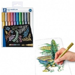 PENNARELLI STAEDTLER  METALLIC BRUSH 10