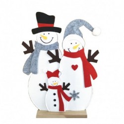 PUPAZZO DI NEVE H81CM DI FELTRO  - DS