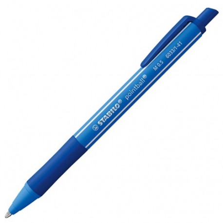 PENNA SFERA STABILO COLORFULL BLU -