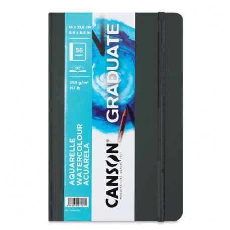 BLOCCO CANSON AQUERELLO 14X21,6 250GR.