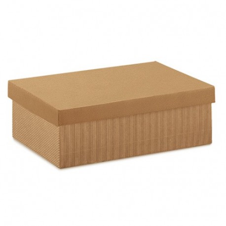 SCATOLA F/C-DP 250X250X60 ONDA AVANA