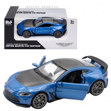 AUTO DC 1:43 ASTON M.VANTAGE BLUE/B  -