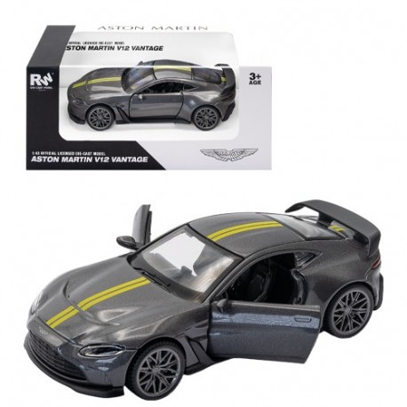 AUTO DC 1:43 ASTON M.VANTAGE GREY/Y  -