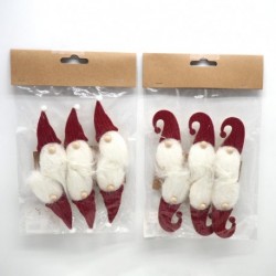 SEGNAPOSTO 6 ROSSO LEGNO C/MOLLETTA 2.5X