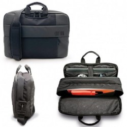 BORSA SHUTTLE 2 SCOMPARTI NERO