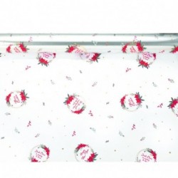 FOGLI TRASPARENTI 100X130 XMAS STAR