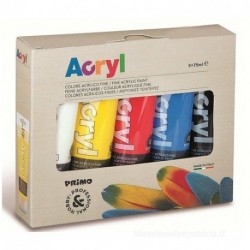TEMPERE PRIMO ACRILICA 5PZ. X75ML -