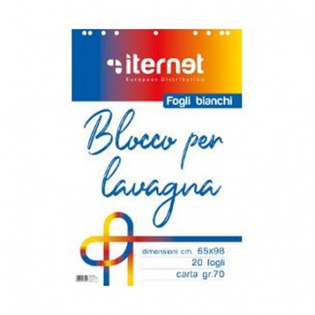 BLOCCO PER LAVAGNA 65X95 20FG. BIANCHI