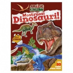 JURASSIC KINGDOM6 STICKERS - MOSTRUOSI