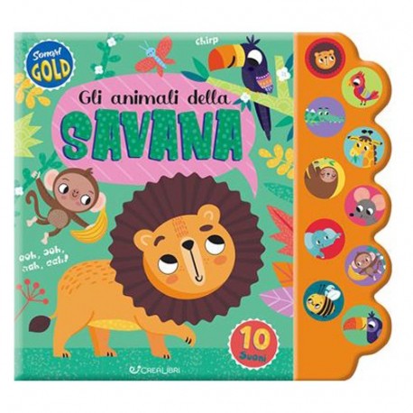SONORI GOLD - ANIMALI DELLA SAVANA  -