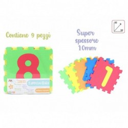 BABY TAPPETTINI 9PZ. NUMERI 32CM  -