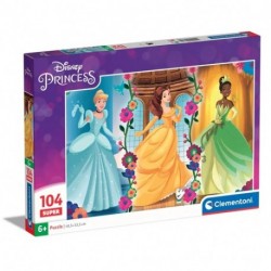 CLEM PUZZLE 104 SUPER DISNEY PRINCESS