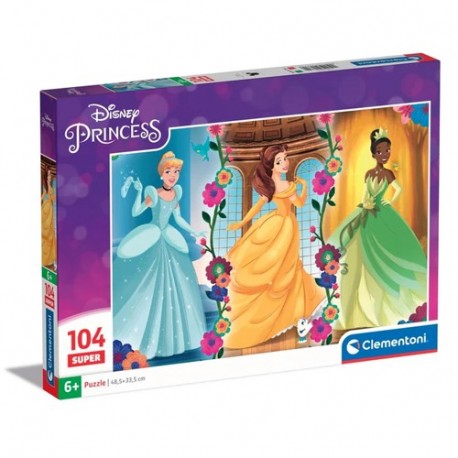 CLEM PUZZLE 104 SUPER DISNEY PRINCESS