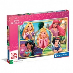 CLEM PUZZLE 104 SUPER DISNEY PRINCESS