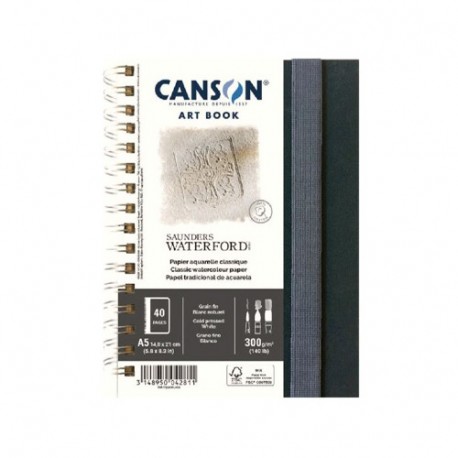 BLOCCO CANSON AL CANXLBOOK A5 300G