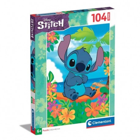 CLEM PUZZLE 104 SUPER DISNEY STITCH -2-