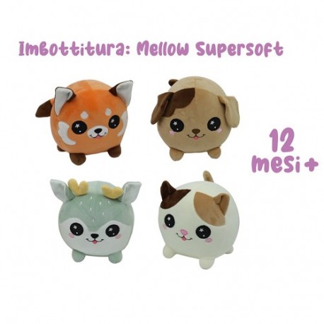 PELUCHE ANIMALI KAWA !! SQUISH 18CM  -