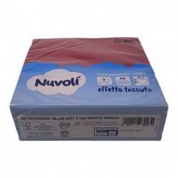 TOVAGLIOLI 38X38 2V 40PZ. BORDEAUX - (SC