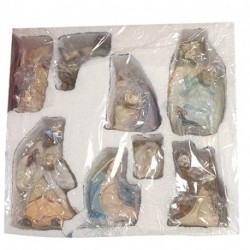 SET 8 FIGURE CM15 PORCELLANA - XN725