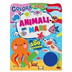 MDV446 ANIMALI DEL MARE-COLORA E GIOCA
