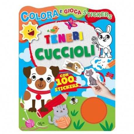 MDV439 TENERI CUCCIOLI-COLORA E GIOCA  -