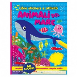 MDV7491 ANIMALI DEL MARE-STICKERS E ATTI